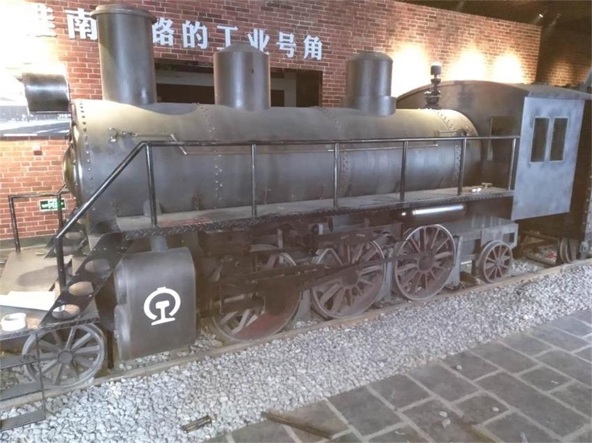 交口县蒸汽火车模型